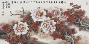zeitgenössische kunst von Ye Quan - Frühling in Luoyang