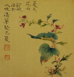 zeitgenössische kunst von Yu Binghao - Blumen