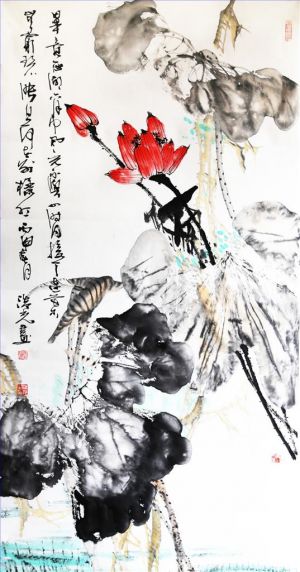 zeitgenössische kunst von Yu Haoguang - Sommerlotus
