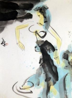 zeitgenössische kunst von Yu Shichao - Tanzen