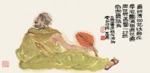zeitgenössische kunst von Yu Youshan - Figurenmalerei