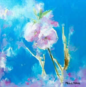 zeitgenössische kunst von Yuan Qiuping - Kirschblüte 3