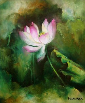 zeitgenössische kunst von Yuan Qiuping - Die Geschichte von Lotus