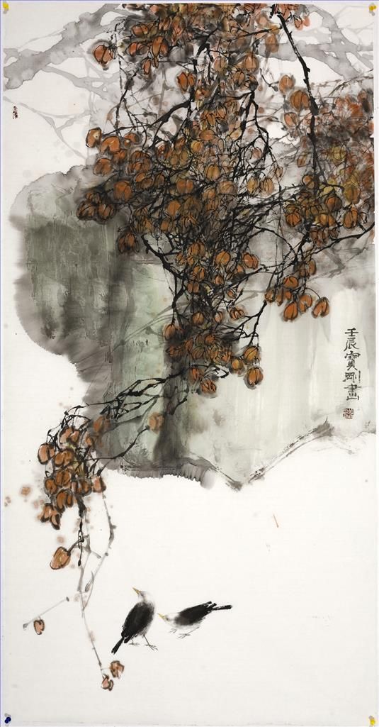 Zeng Baogang Chinesische Kunst - Die Frucht reift