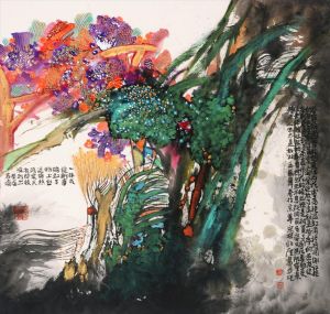 Zeitgenössische chinesische Kunst - Blumen und Pflanzen 3