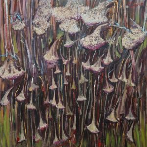 Zeitgenössische Ölmalerei - Blumensprache