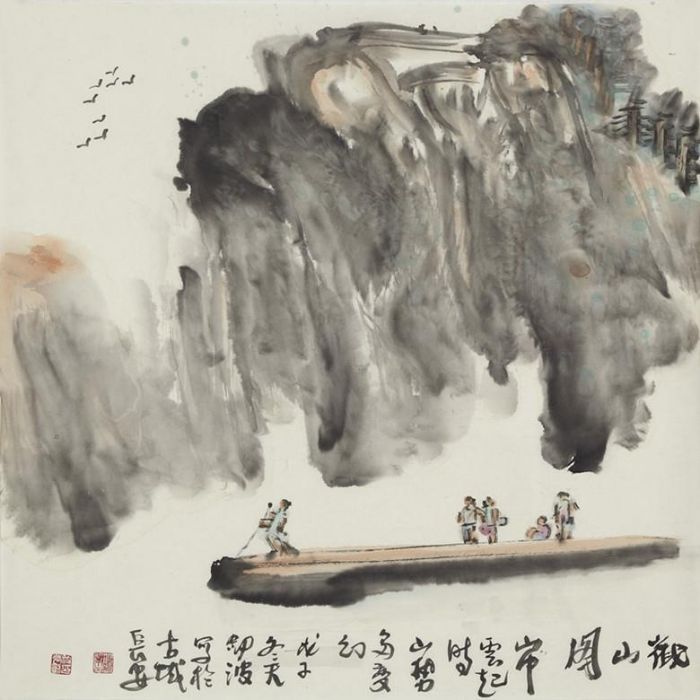 Zhang Jianbo Chinesische Kunst - Landschaft