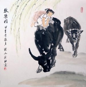 zeitgenössische kunst von Zhang Jishan - Pastorallied 4