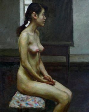 Zeitgenössische Ölmalerei - Nackt