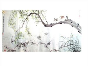zeitgenössische kunst von Zhang Naicheng - Freihand-Pinselführung 2