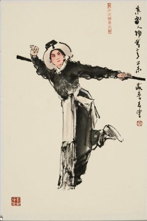 zeitgenössische kunst von Zhang Qingqu - Figurenmalerei