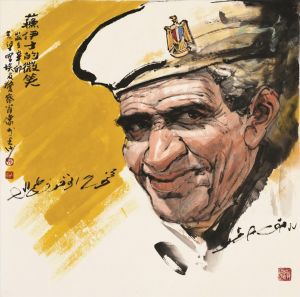 zeitgenössische kunst von Zhang Qingqu - Das Lächeln von Suez