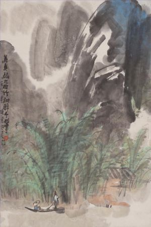 zeitgenössische kunst von Zhang Xiaohan - Lied vom Fischer