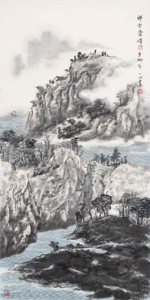 zeitgenössische kunst von Zhang Yixin - Glückverheißende Wolken