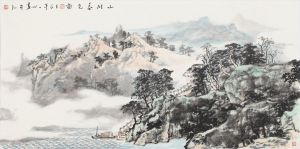 zeitgenössische kunst von Zhang Yixin - Frühling im Berggebiet