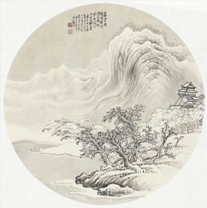 zeitgenössische kunst von Zhang Zhengui - Bewölkung und Schneeansammlung