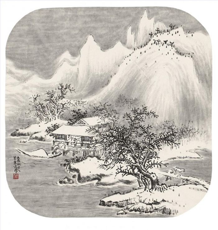 Zhang Zhengui Chinesische Kunst - Nachahmung der Song-Dynastie