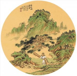 zeitgenössische kunst von Zhang Zhengui - Hören Sie sich „The Song of The Stream on A Pine Tree“ an