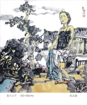 zeitgenössische kunst von Zhang Zhichao - Mittag an einem Sommertag
