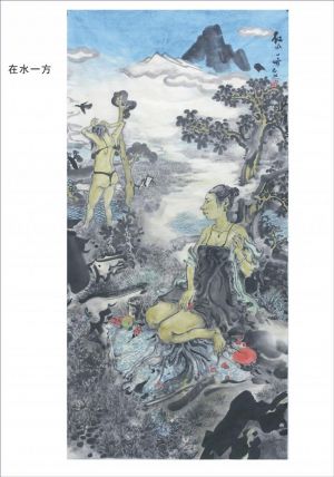 zeitgenössische kunst von Zhang Zhichao - Auf der anderen Seite des Flusses