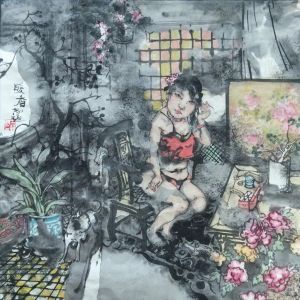zeitgenössische kunst von Zhang Zhichao - Wärmender Duft