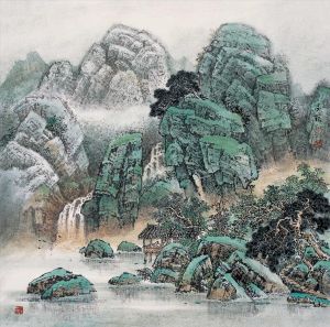 zeitgenössische kunst von Zhao Jinhe - Landschaft 3
