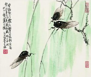 zeitgenössische kunst von Zhao Pu - Zikade