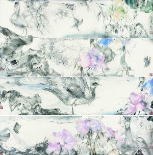 zeitgenössische kunst von Zhao Yiwen - Illusionale Blumen