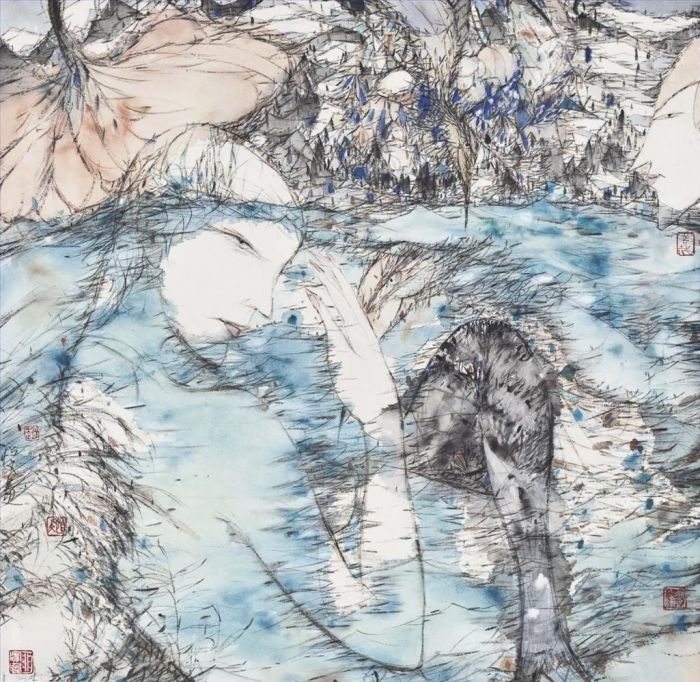 Zhao Yiwen Chinesische Kunst - Verloren