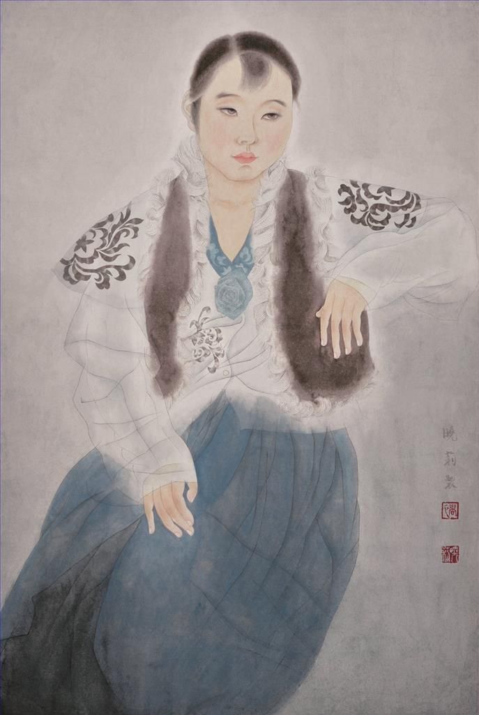 Chu Xiaoli Chinesische Kunst - Morgentau