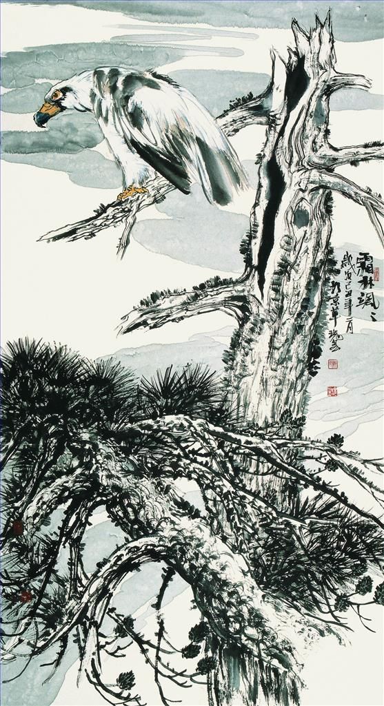 Zheng Guixi Chinesische Kunst - Gemälde von Blumen und Vögeln im traditionellen chinesischen Stil 11
