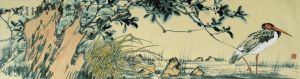 Zeitgenössische chinesische Kunst - Gemälde von Blumen und Vögeln im traditionellen chinesischen Stil 9