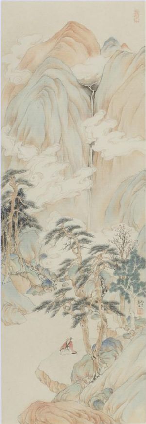 zeitgenössische kunst von Zheng Wen - Wasserfall