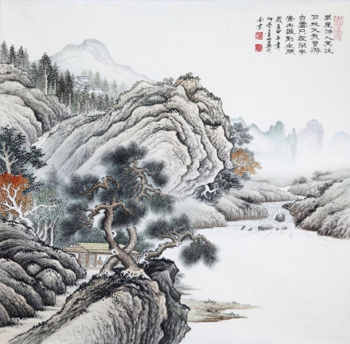 Zhou Jinshan Chinesische Kunst - Poetischer Geschmack 2