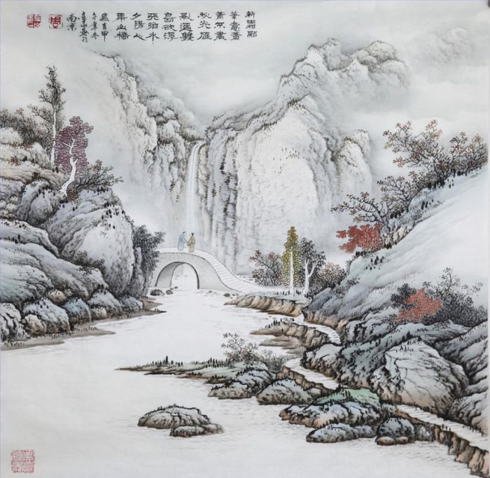 Zhou Jinshan Chinesische Kunst - Poetischer Geschmack 3