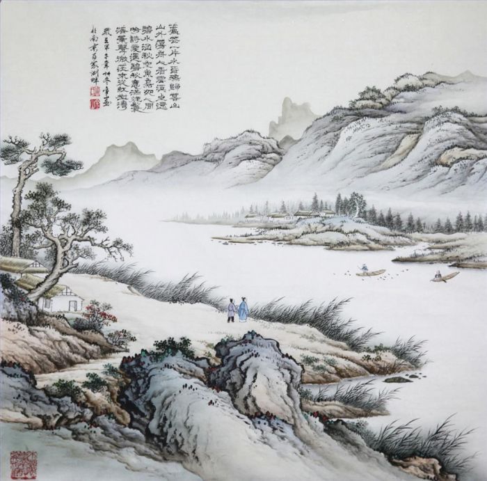 Zhou Jinshan Chinesische Kunst - Poetischer Geschmack 4