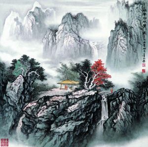 zeitgenössische kunst von Zhou Jinshan - Sommerlandschaft