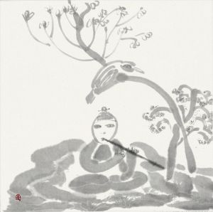 zeitgenössische kunst von Zhou Qing - Harmonie