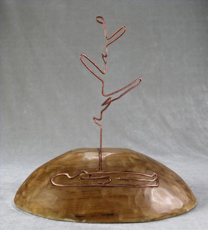 Zhou Qing Bildhauerei - Baumserienleben