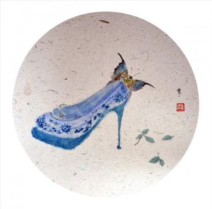 zeitgenössische kunst von Zhou Wenwen - Blaues und weißes Porzellan, 6 Düfte