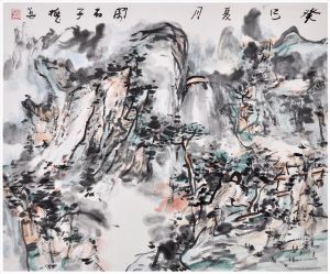 zeitgenössische kunst von Zhu Pengfei - Gelber Berg