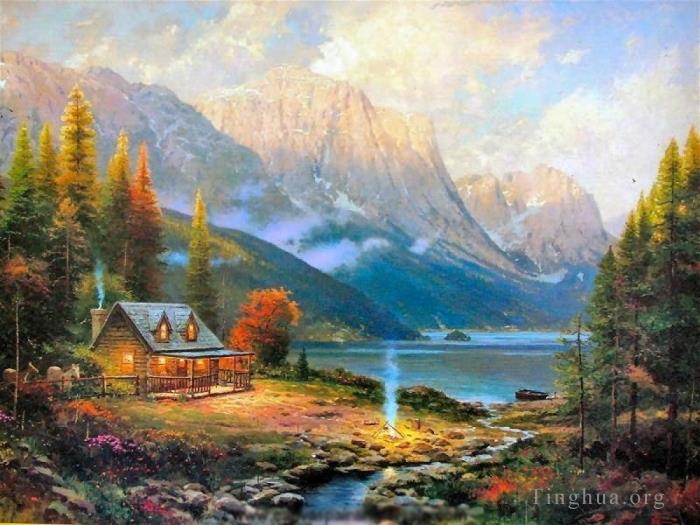 Es gibt keine inspirierendere Malerei als solche, welche die Landschaften des Hochgebirges in all seiner Friedfertigkeit
