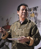 Zeitgenössische Künstler der Chinesische Kunst Kong Qingchi