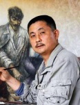 Zeitgenössische Künstler der Ölgemälde Yang Jianguo