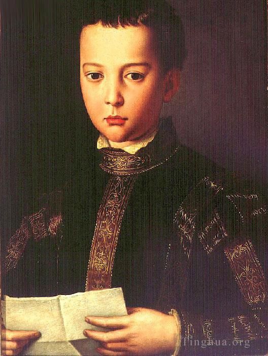 Agnolo di Cosimo Ölgemälde - Francesco de Medici