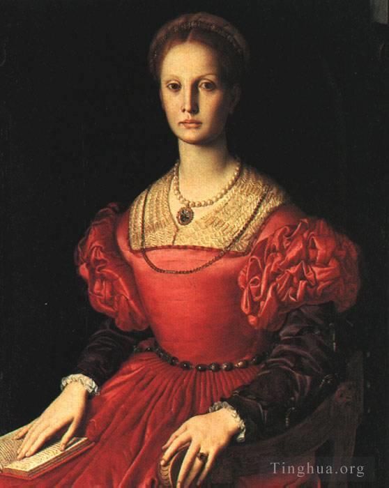 Agnolo di Cosimo Ölgemälde - Lucrezia Panciatichi