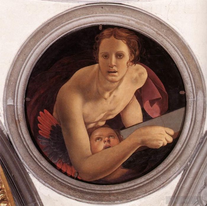 Agnolo di Cosimo Ölgemälde - St. Matthäus