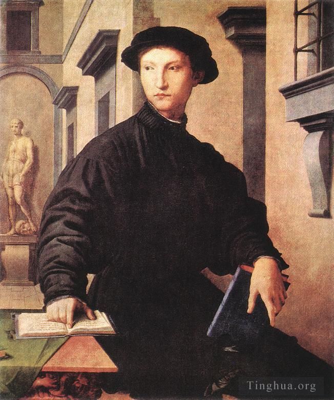 Agnolo di Cosimo Ölgemälde - Ungolio Martelli