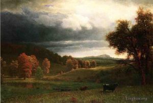 Albert Bierstadt Werk - Herbstlandschaft Die Catskills