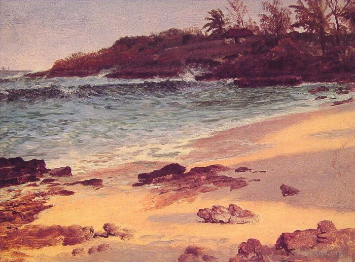 Albert Bierstadt Ölgemälde - Bahama-Bucht